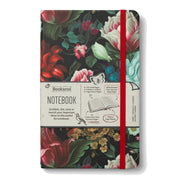 Dark Floral Bookaroo A5 Notatbok