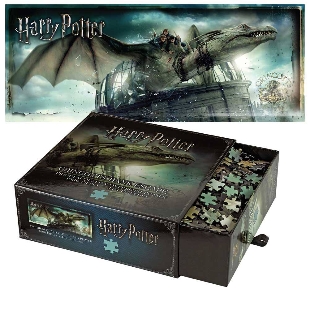 Harry Potter puslespill 1000 brikker – Gringotts Bank Escape