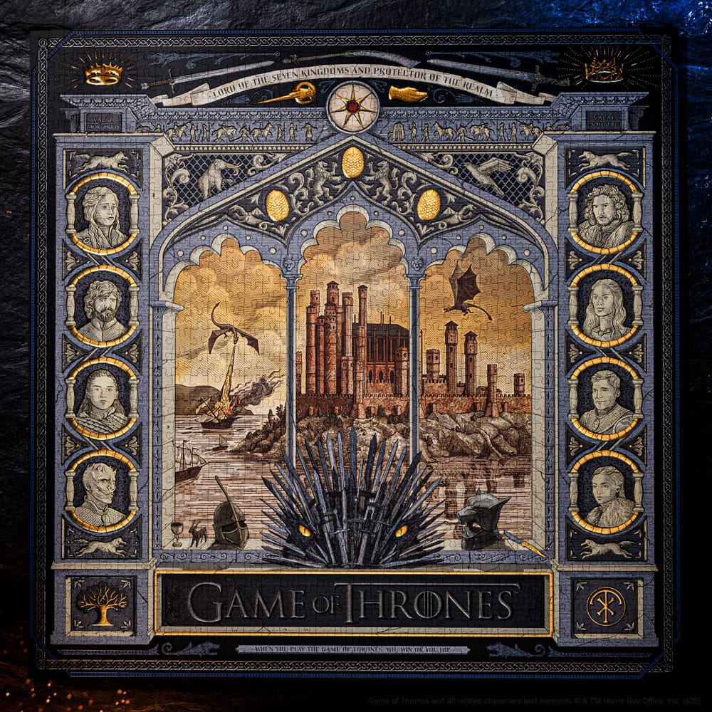 Game of Thrones puslespill 1000 brikker – The Seven Kingdoms