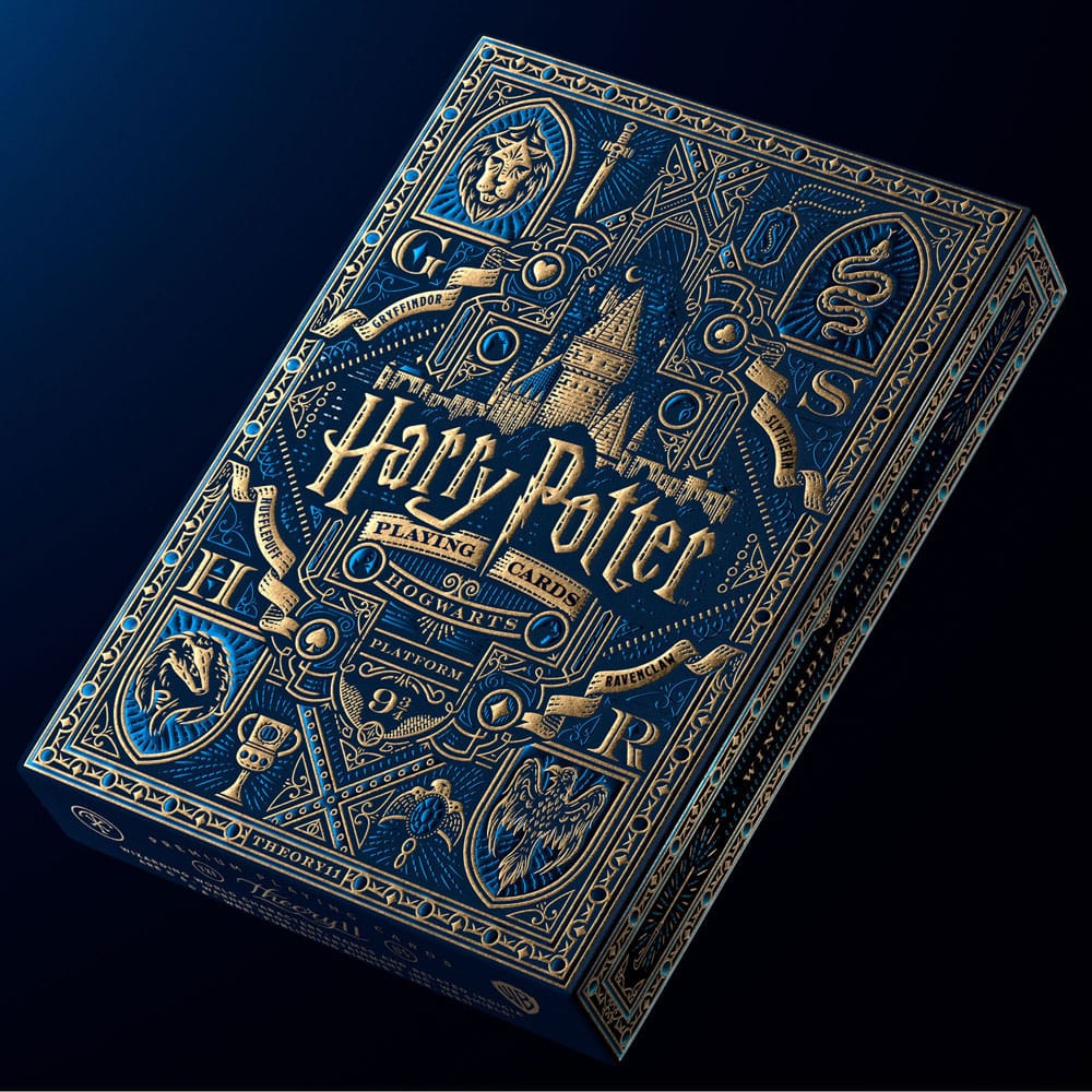 Harry Potter premium kortstokk – blå
