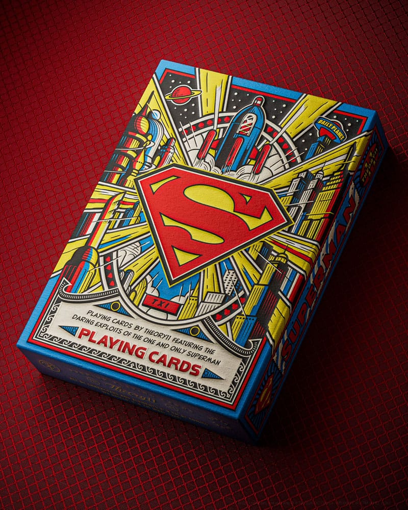 Superman premium kortstokk – The Man of Steel