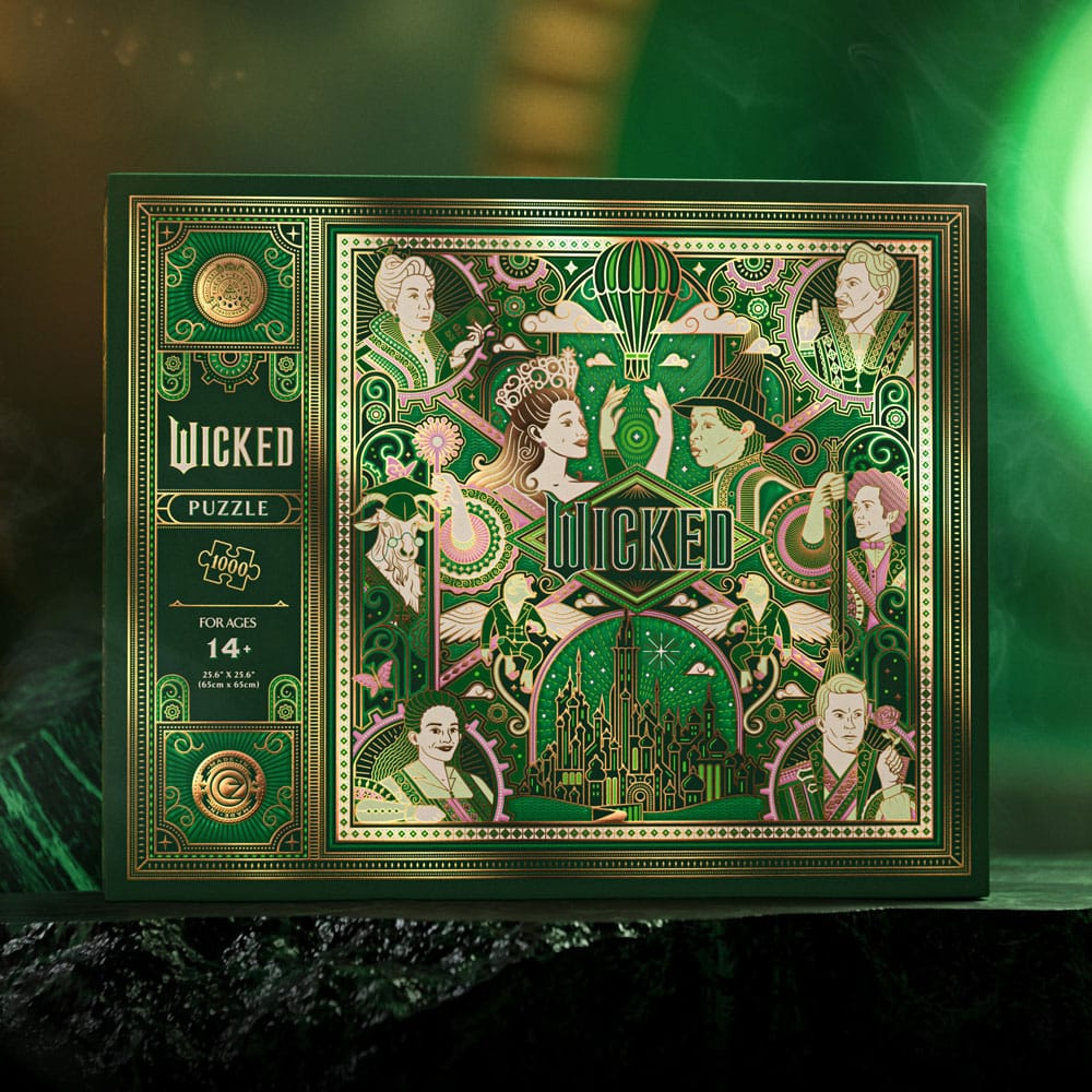 Wicked puslespill 1000 brikker – Emerald City