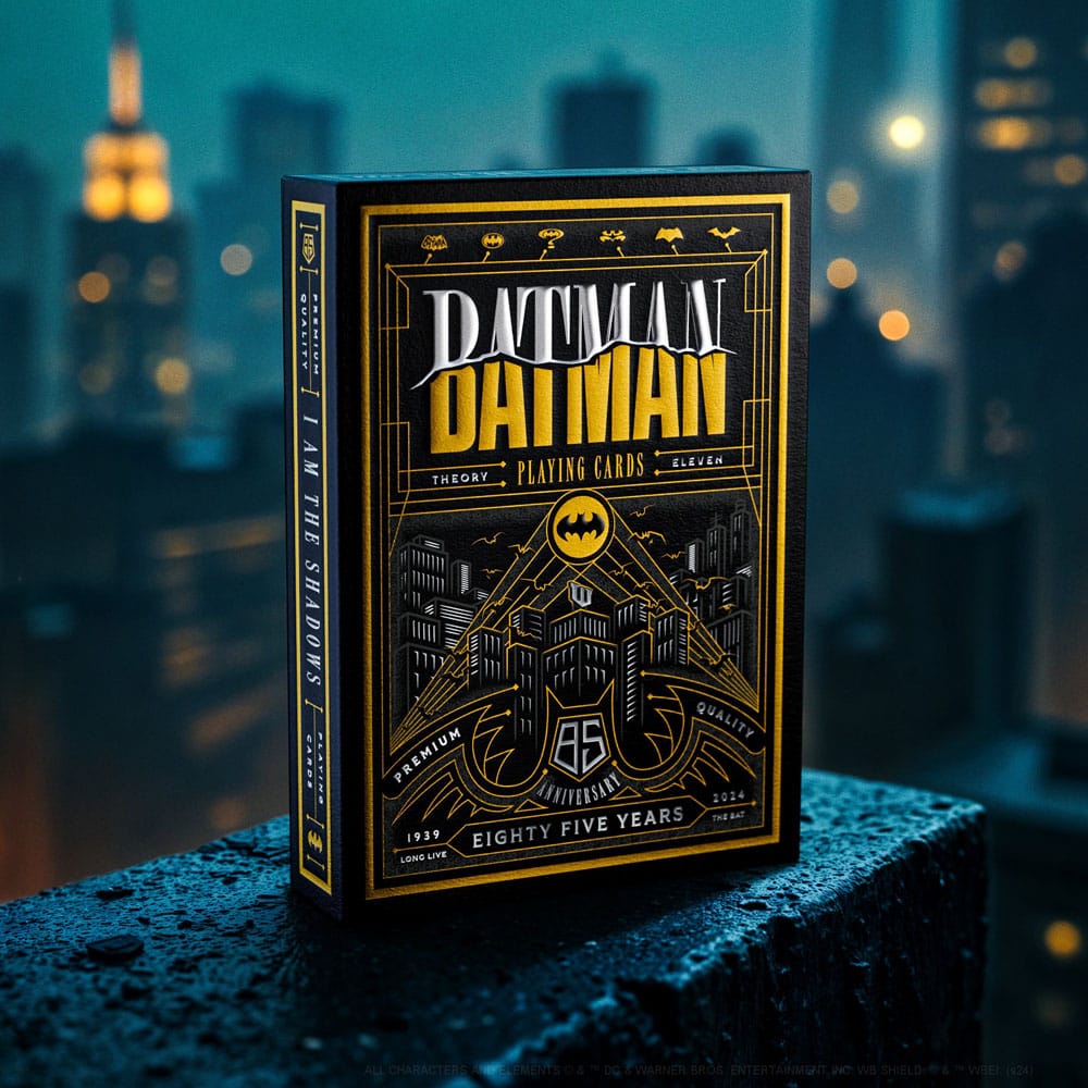 Batman premium kortstokk – 85th Anniversary