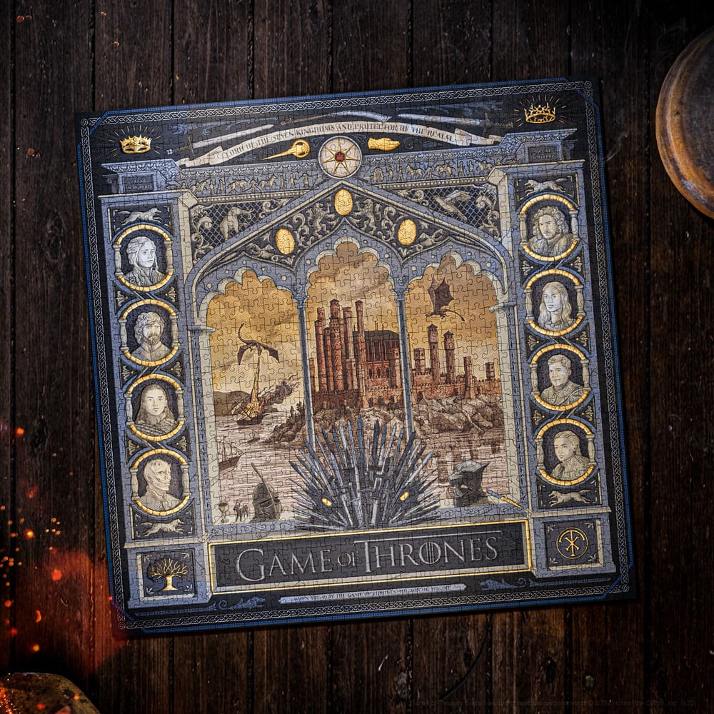 Game of Thrones puslespill 1000 brikker – The Seven Kingdoms