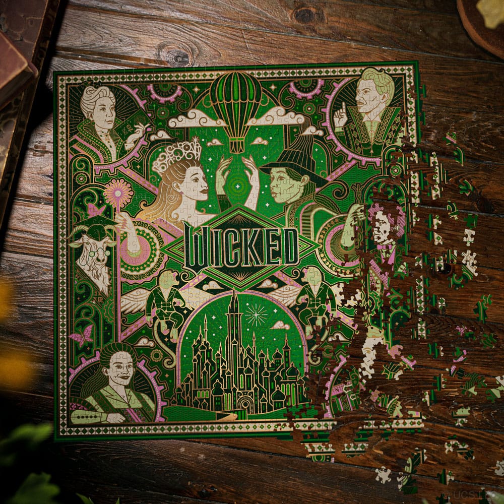 Wicked puslespill 1000 brikker – Emerald City