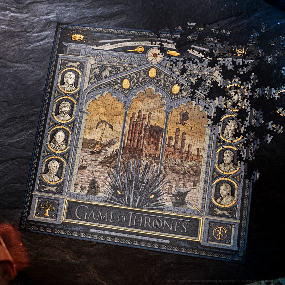 Game of Thrones puslespill 1000 brikker – The Seven Kingdoms