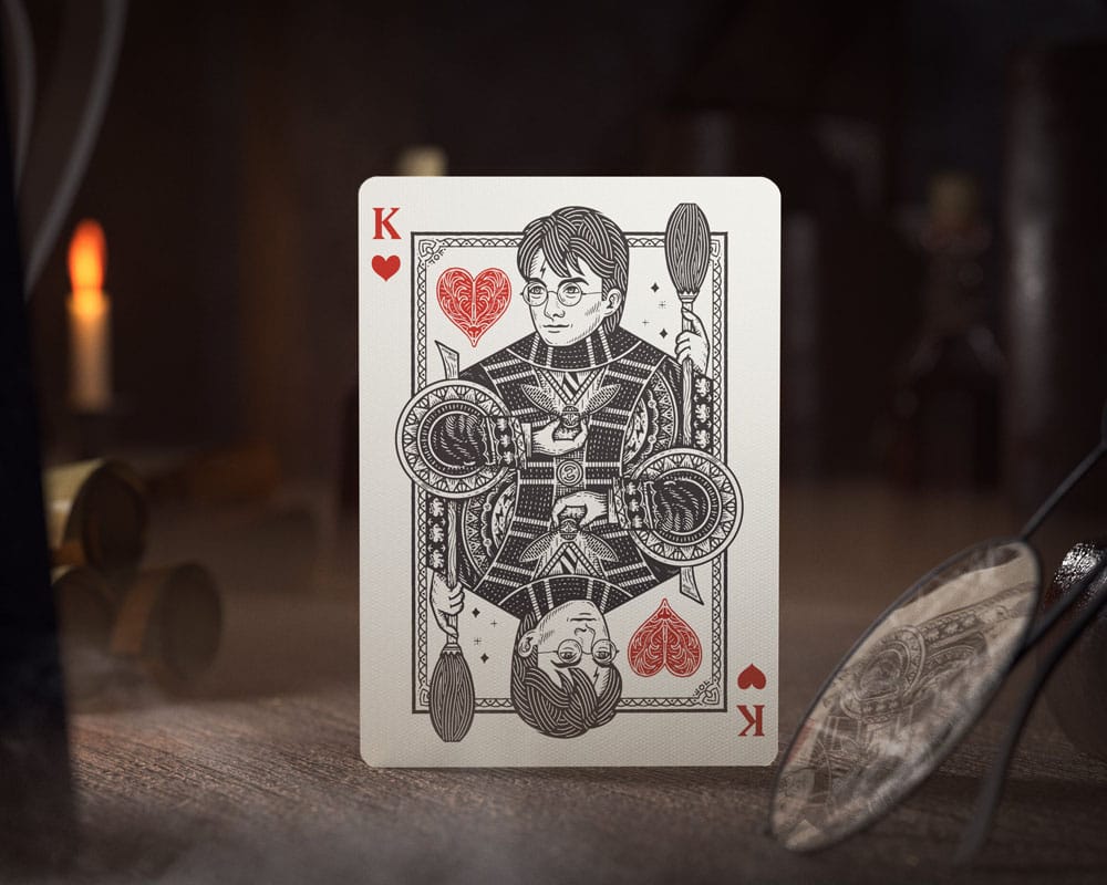 Harry Potter premium kortstokk – blå