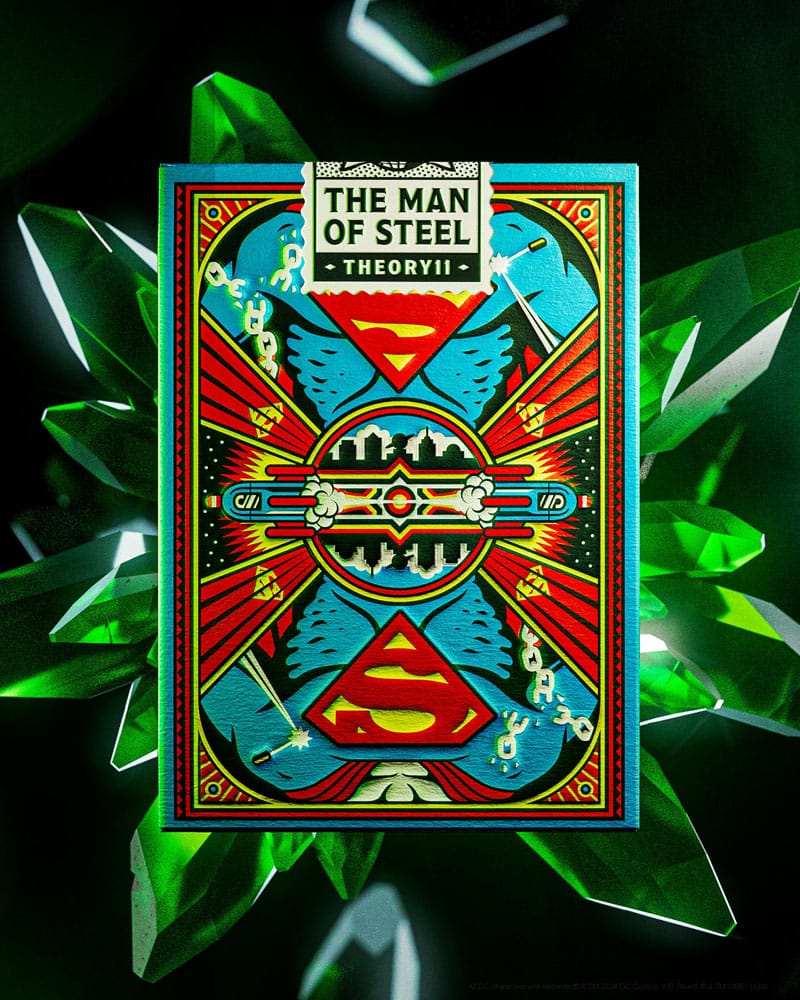 Superman premium kortstokk – The Man of Steel