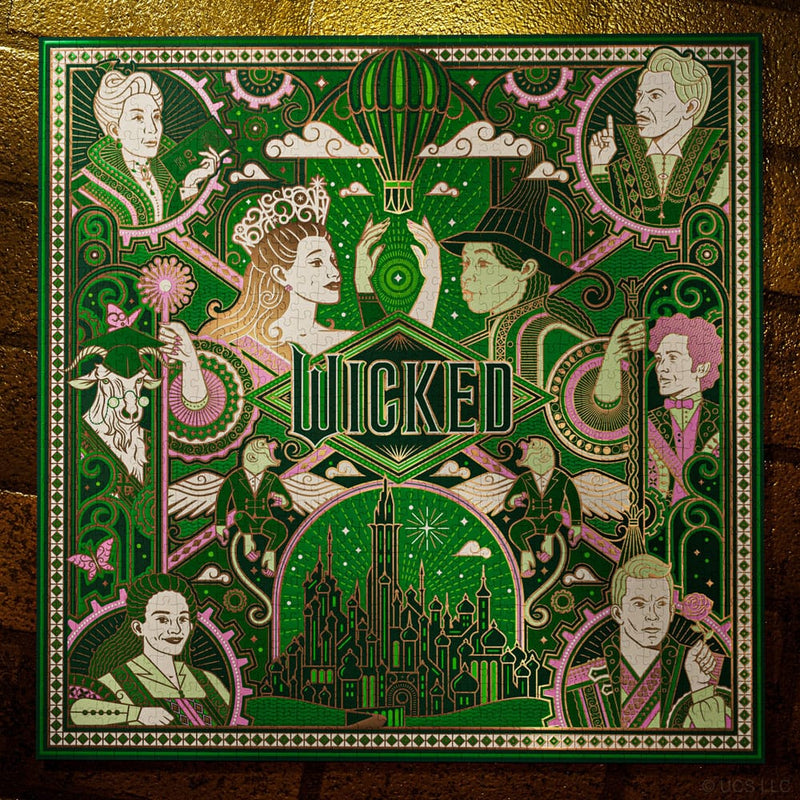 Wicked puslespill 1000 brikker – Emerald City