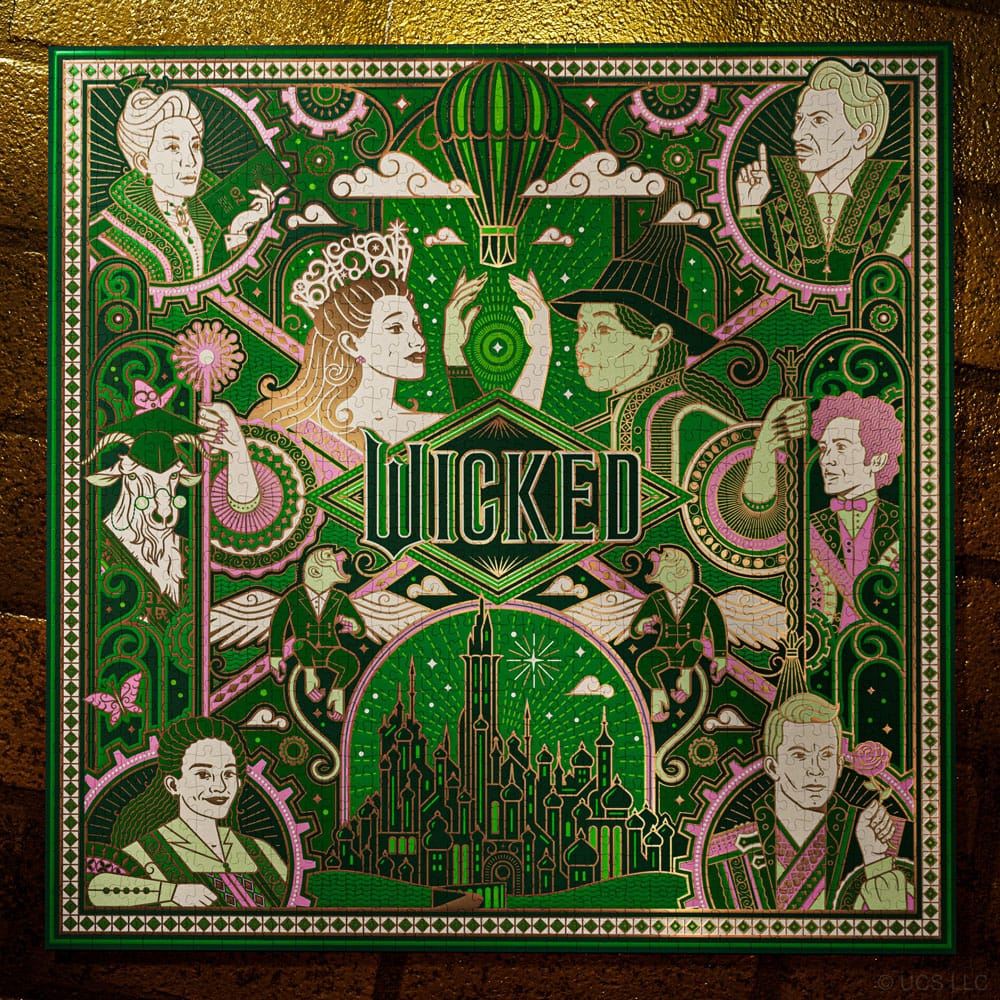 Wicked puslespill 1000 brikker – Emerald City