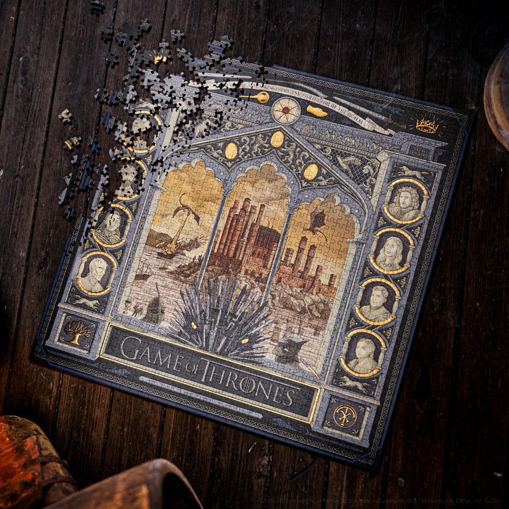 Game of Thrones puslespill 1000 brikker – The Seven Kingdoms
