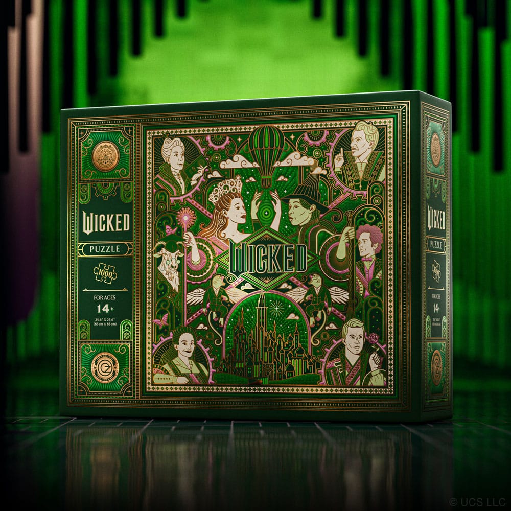 Wicked puslespill 1000 brikker – Emerald City