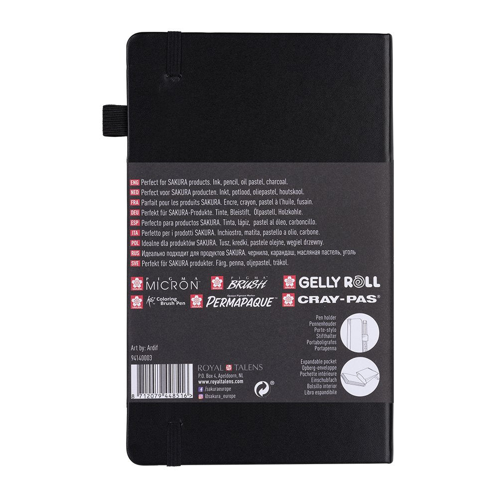 Sakura Sketch NoteBook – 13x21cm 140g/m – Kremhvit