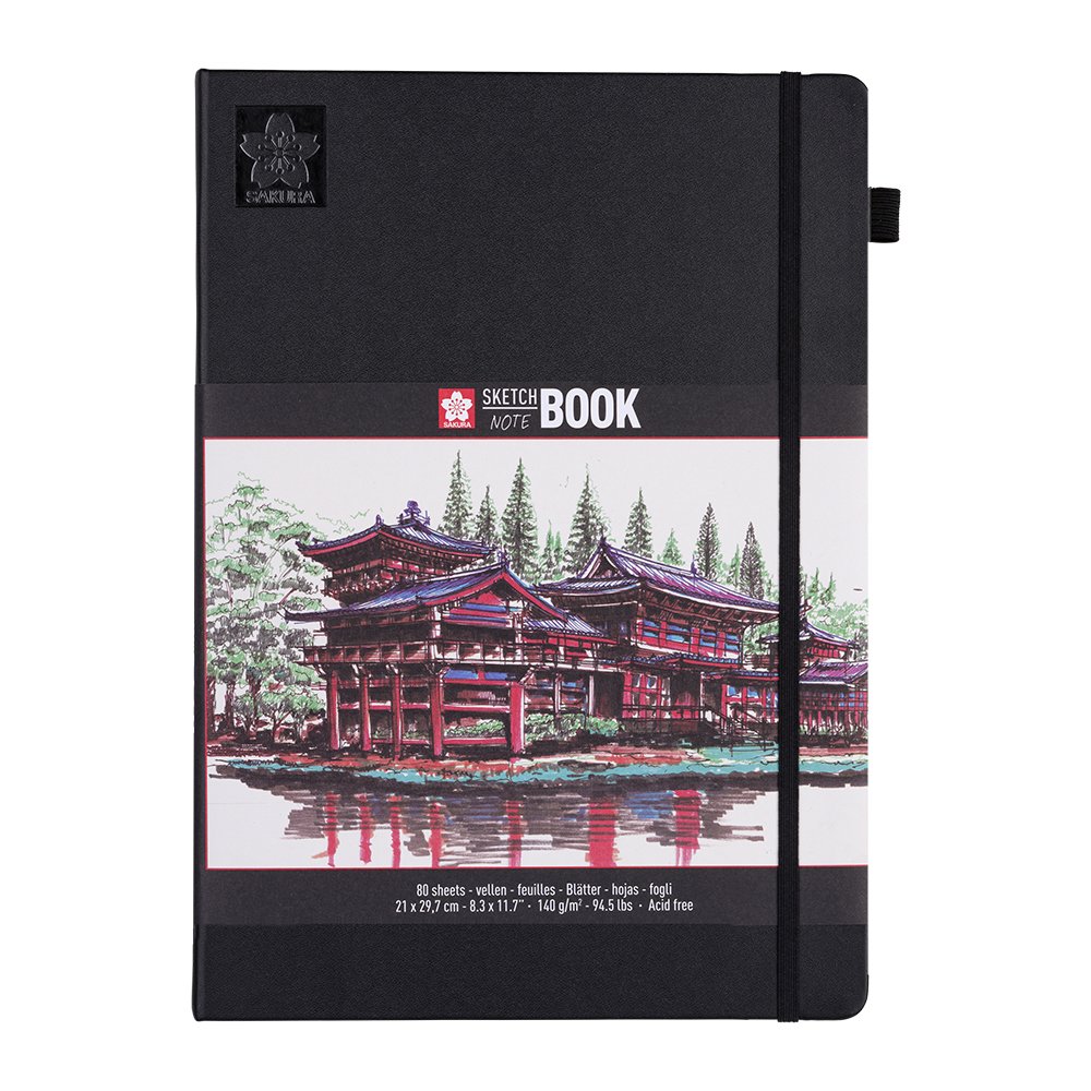 Sakura Sketch NoteBook – 21 × 29,7cm 140g/m – Kremhvit