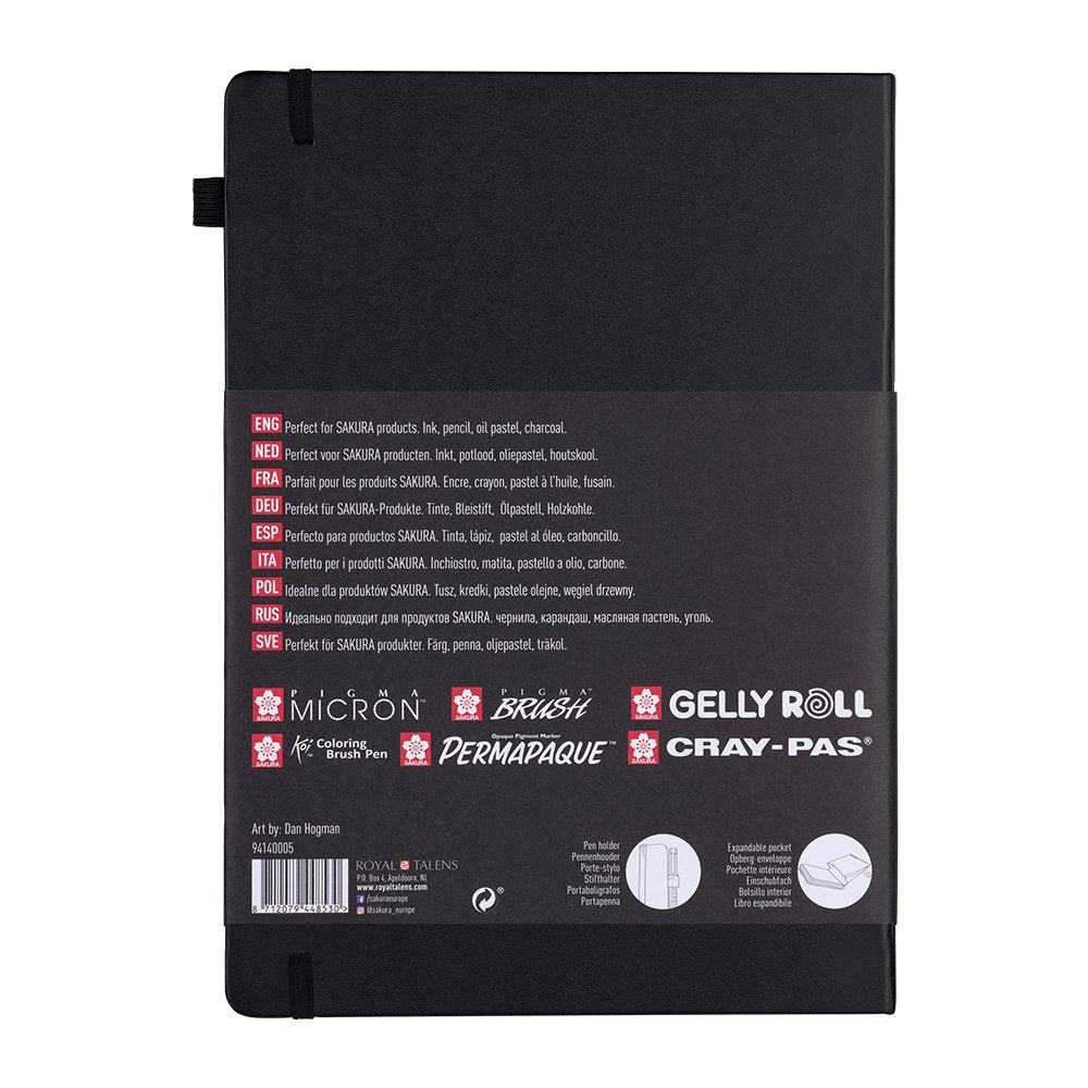 Sakura Sketch NoteBook – 21 × 29,7cm 140g/m – Kremhvit