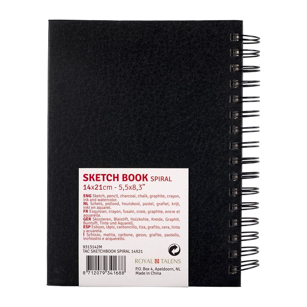 Art Creation Skissebok spiral 110g - 14x21cm