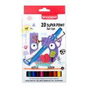 Bruynzeel KIDS - Super Point-tusjer Sett - 20stk