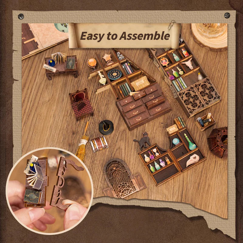Magic Pharmacist - Book nook byggesett