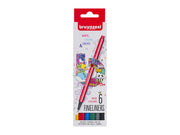 Bruynzeel Fineliners – Basic Colours 6stk