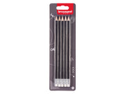 Bruynzeel Teens - Graphite HB m/viskelær - 5stk