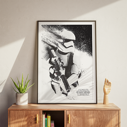 Star Wars plakat – stormtrooper paint