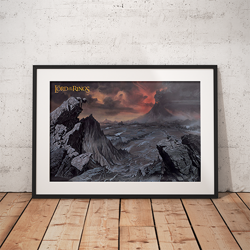 Ringenes Herre plakat – Mount Doom