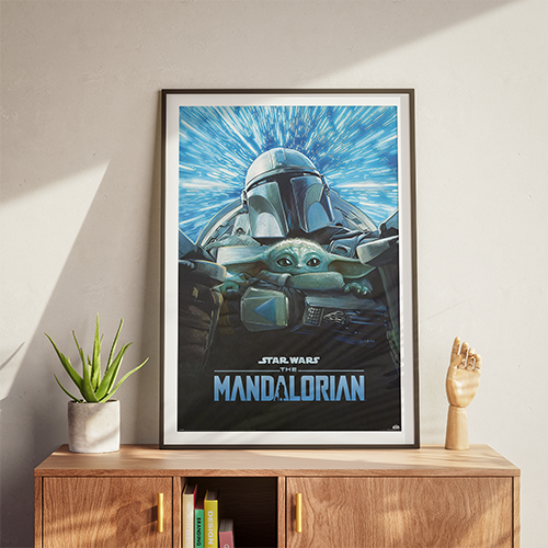 The Mandalorian plakat – lightspeed