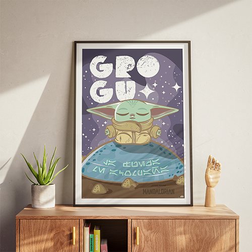 Star Wars plakat – Grogu cuteness