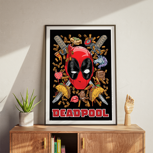 Deadpool plakat – chimichanga