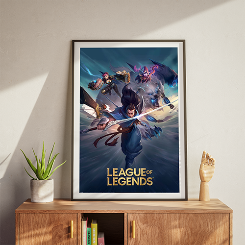 League of Legends plakat – keyart