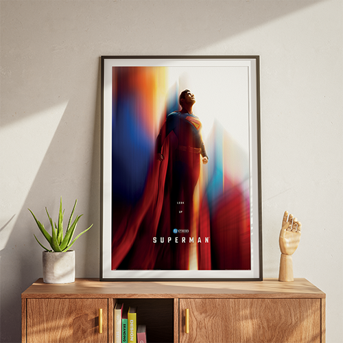 Superman plakat – teaser