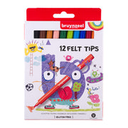 Bruynzeel Kids - Fargetusjer Sett - 12stk