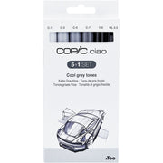 Marker Ciao 5+1 Sett – Cool Grey Tones