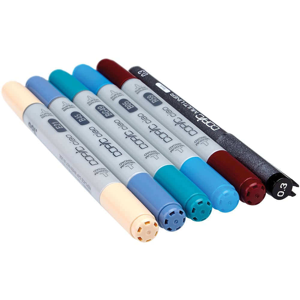 Copic Marker Ciao 5+1 Sett - Manga 2