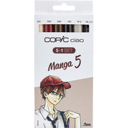 Copic Marker Ciao 5+1 Sett - Manga 5