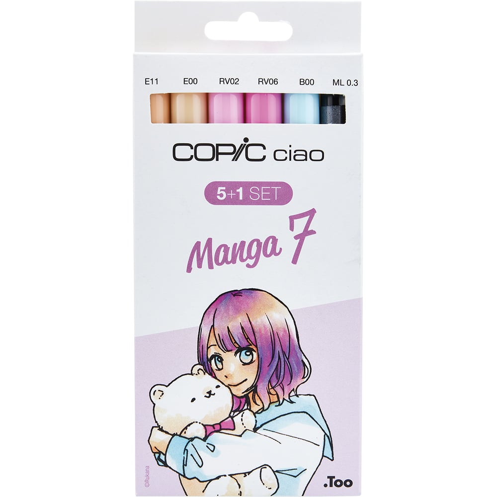 Copic Marker Ciao 5+1 Sett - Manga 7