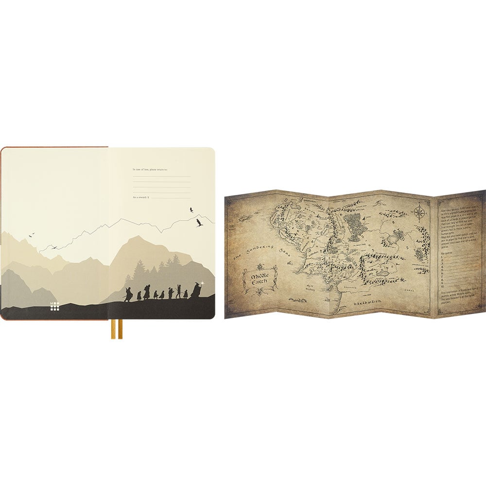 Frodo – Linjert – Moleskine notatbok (Ringenes Herre)