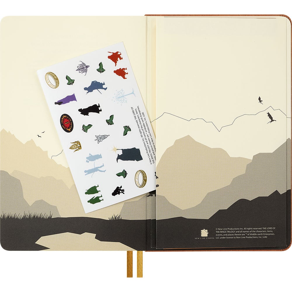 Frodo – Linjert – Moleskine notatbok (Ringenes Herre)