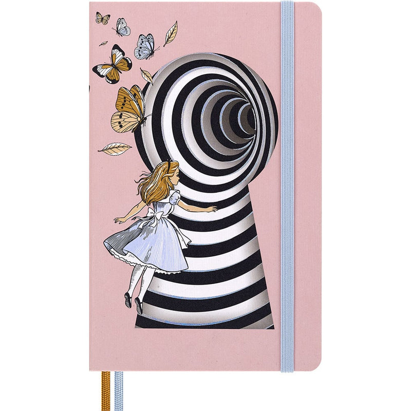 Alice i Eventyrland – Linjert – Moleskine notatbok