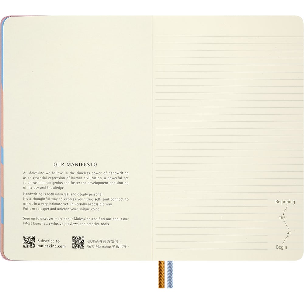 Alice i Eventyrland – Linjert – Moleskine notatbok