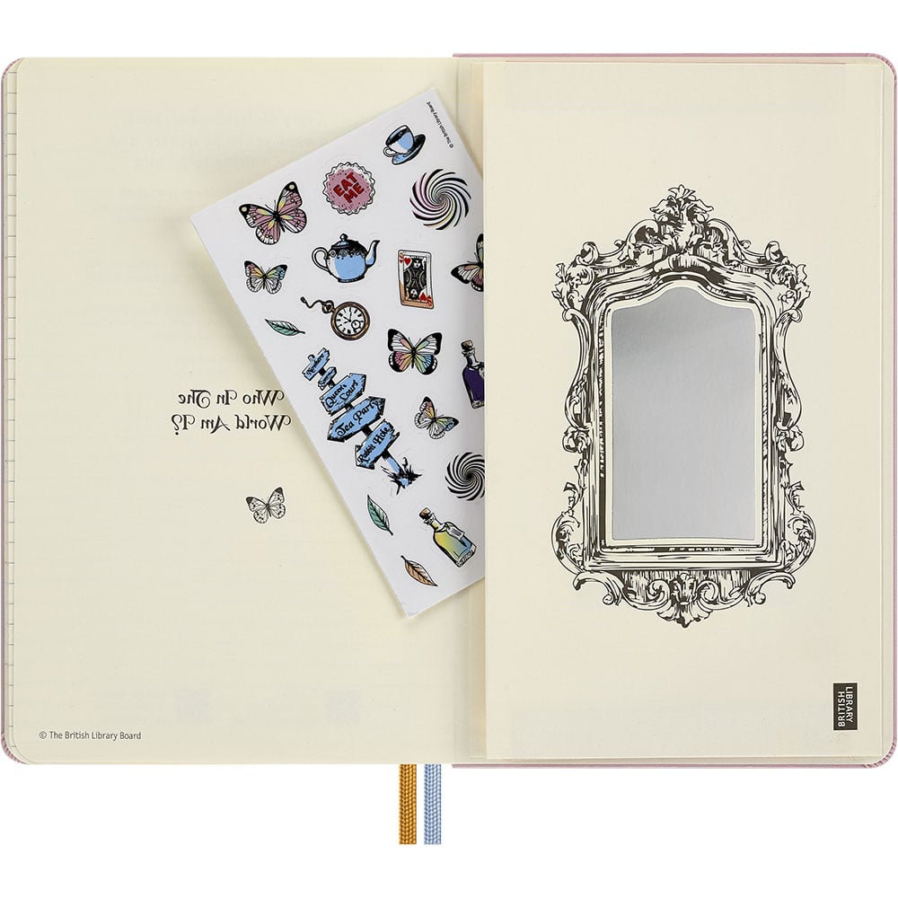 Alice i Eventyrland – Linjert – Moleskine notatbok