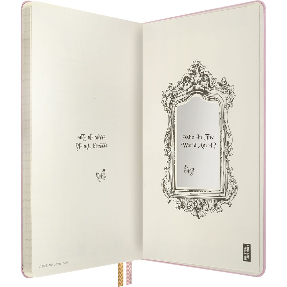 Alice i Eventyrland – Linjert – Moleskine notatbok