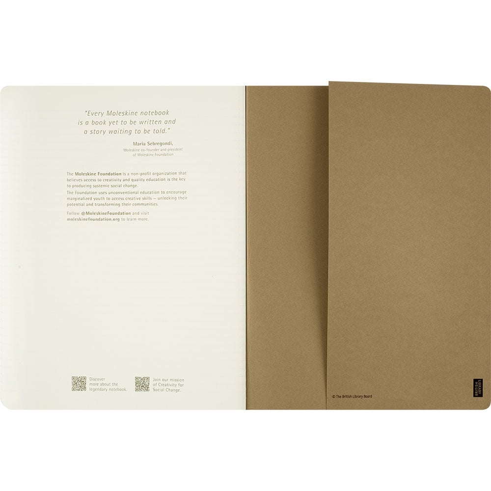 Alice i Eventyrland – Cahier Journal XL Linjert (sett med 3) – Moleskine notatbok
