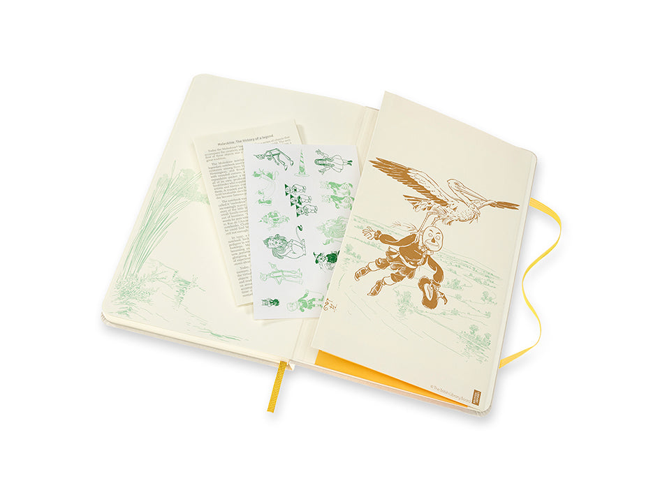 The Cowardly Lion – Ulinjert – Moleskine notatbok (Trollmannen fra Oz)