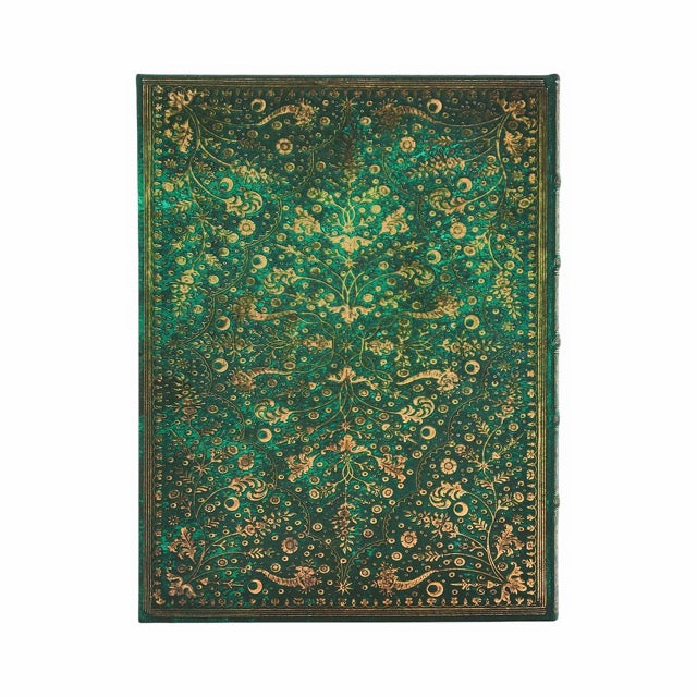 Emerald Flower - Ultra Paperblanks notatbok (Linjert)