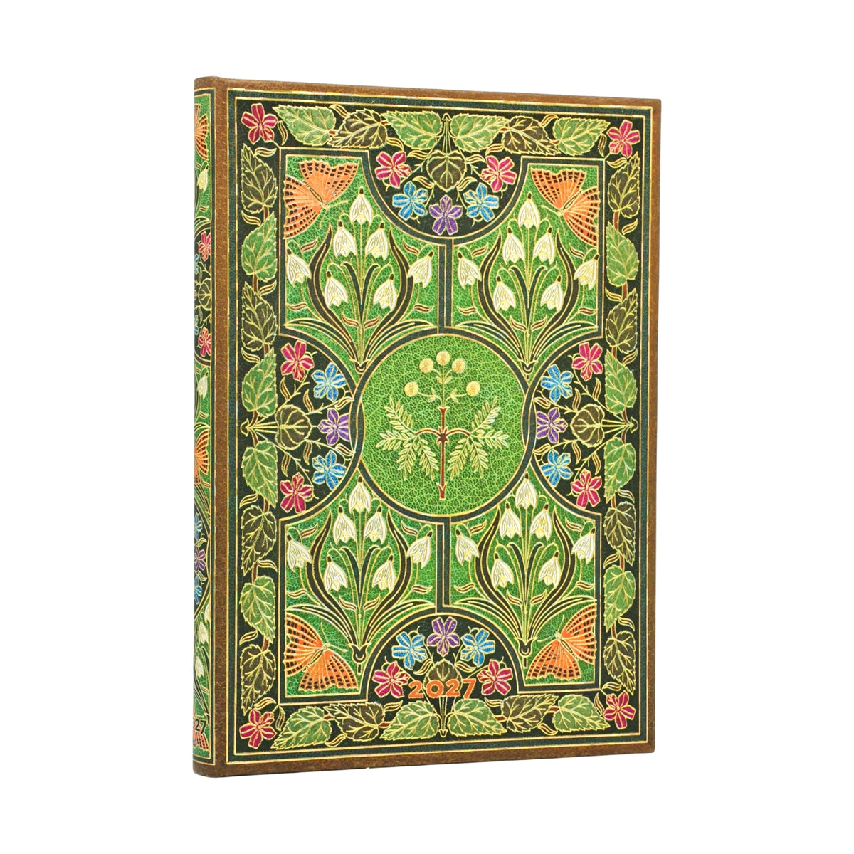 2027 Poetry in Bloom – Ukesplanlegger Midi – Paperblanks, forside
