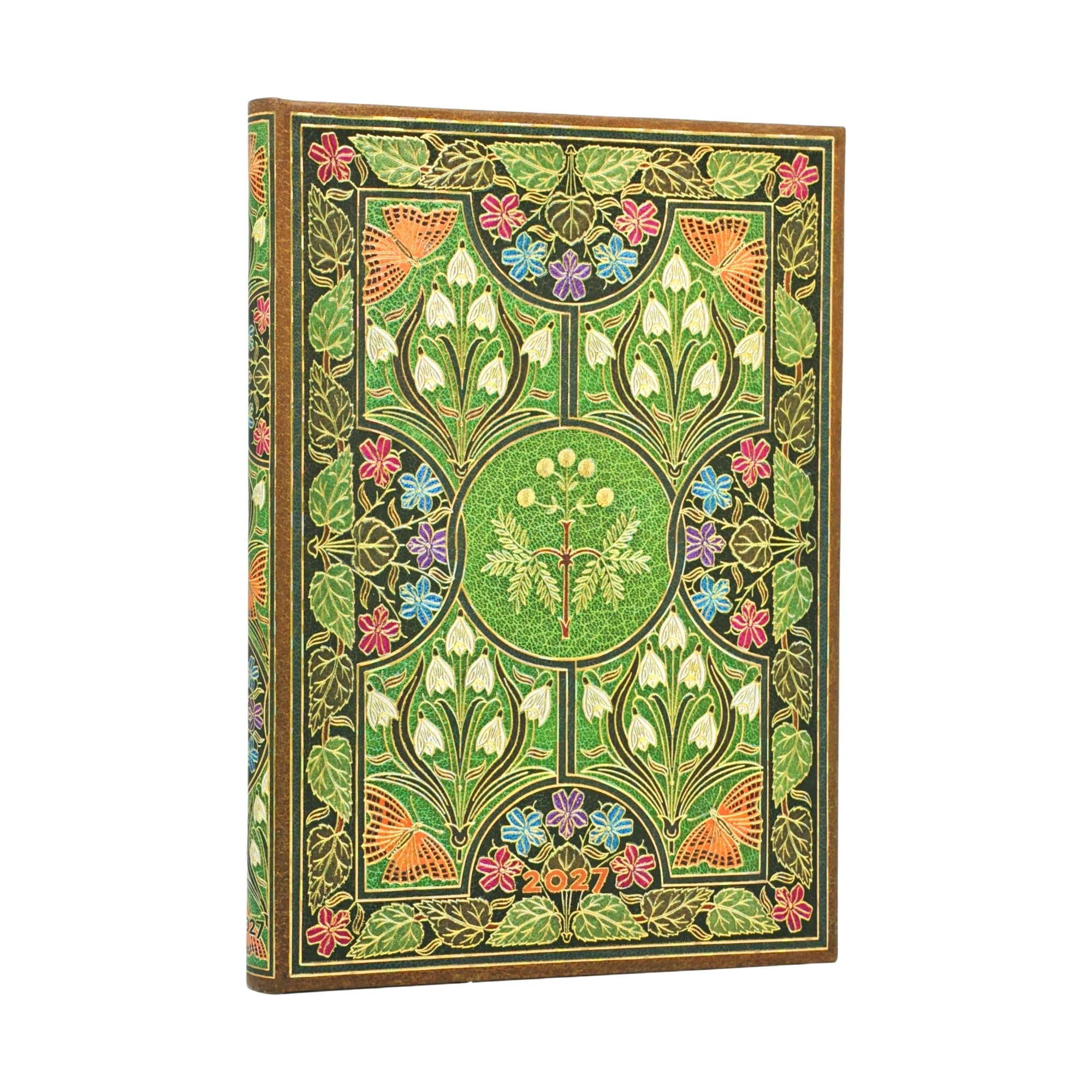 2027 Poetry in Bloom – Ukesplanlegger Midi – Paperblanks, forside