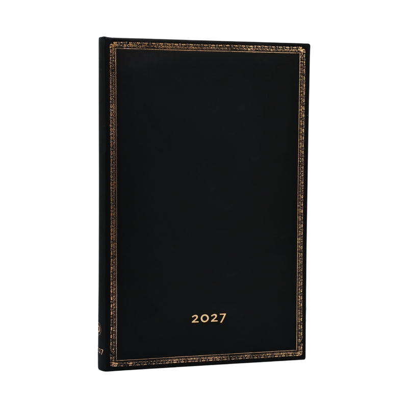 2027 Black Edition – Ukesplanlegger Maxi – Paperblanks, forside