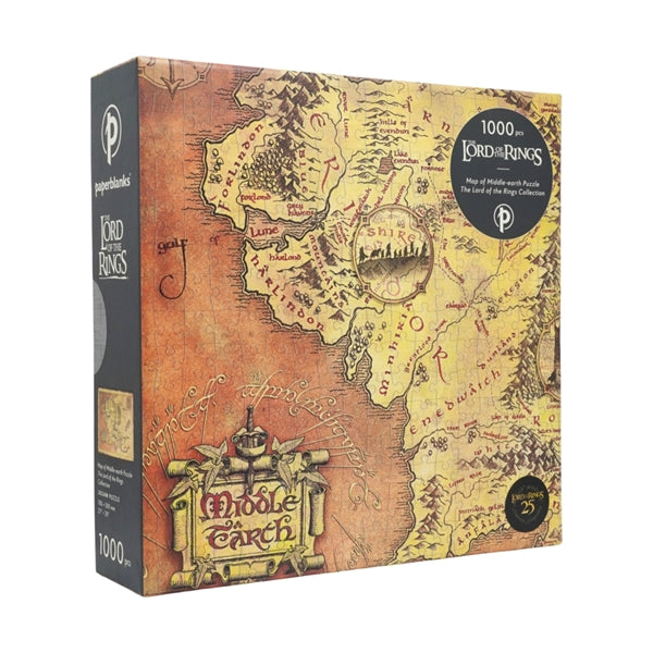 Map of Middle-earth – Paperblanks puslespill 1000 brikker