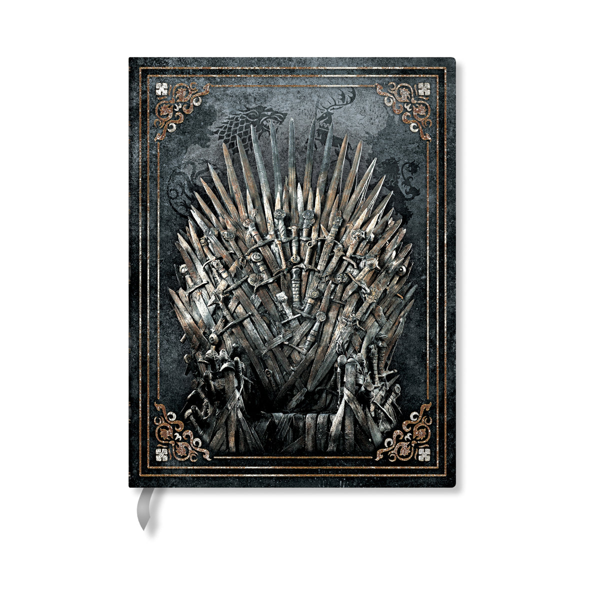 For the Throne Midi notatbok, motivet flatt